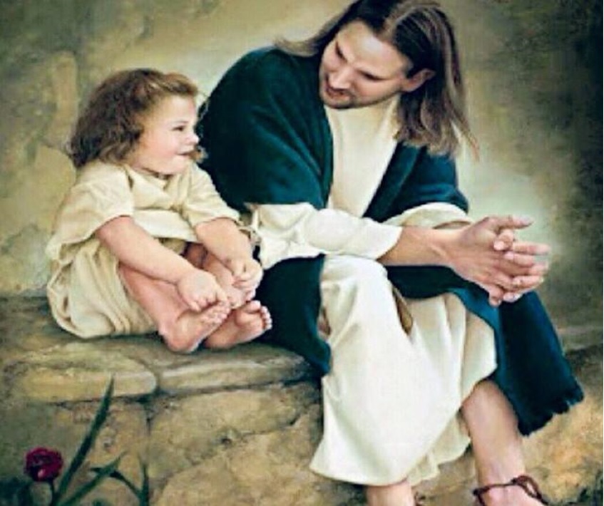 jesus-conversando-com-uma-crianca