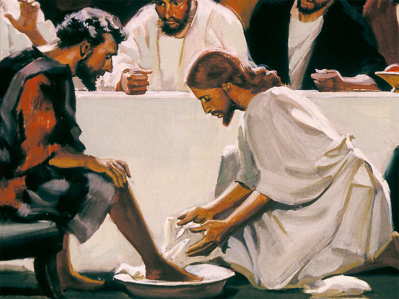 Jesus e o lava-pés