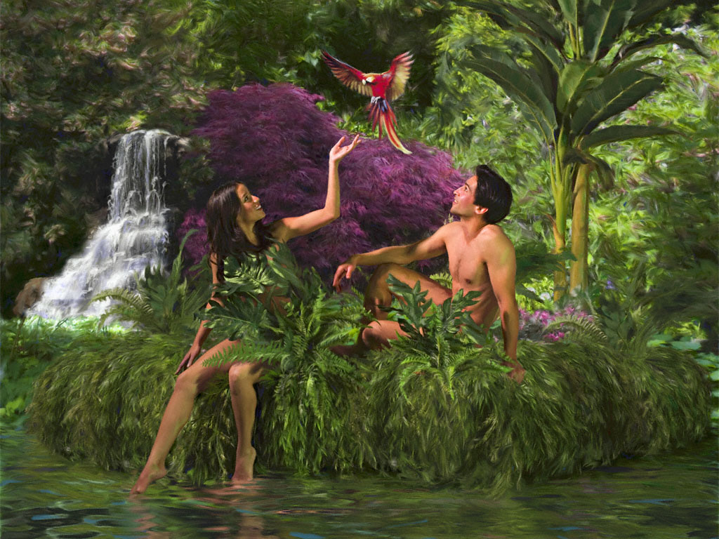 Adão e Eva no Paraiso